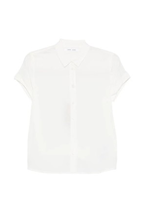 SAMSOE SAMSOE Majan SS buttoned shirt - White