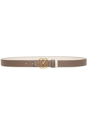 Bally Emblem leather belt - Brown
