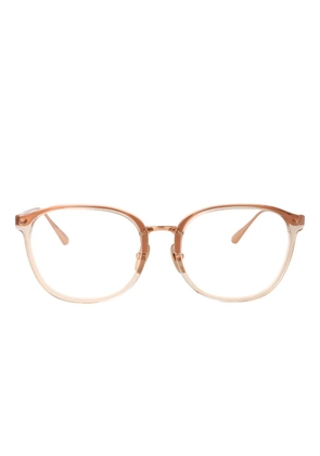 Linda Farrow round-frame glasses - Gold