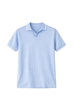 Paul & Shark ribbed-details T-shirt - Blue