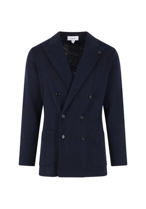 Lardini double-breasted dinner jacket - Black