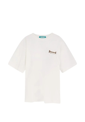 BARROW graphic-print cotton T-shirt - White