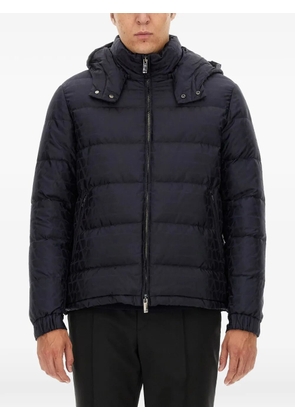 Valentino Garavani hooded padded jacket - Blue