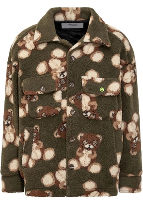 BARROW Teddy jacket - Green