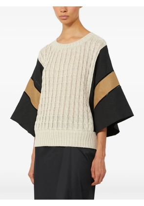 Max Mara crew-neck sweater - Neutrals