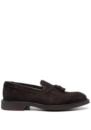 Doucal's tassel-detailed loafers - Brown