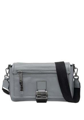 FENDI Flux calfskin messenger bag - Grey