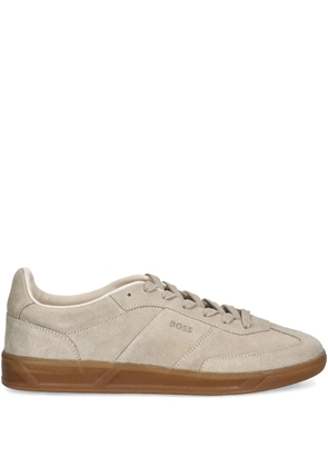 BOSS Brenta suede sneakers - Neutrals
