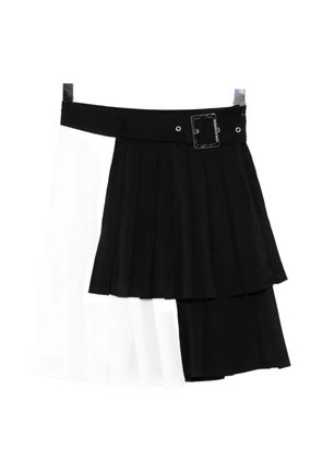 Karl Lagerfeld asymmetrical pleated skirt - Black