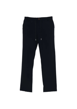 Moorer drawstring-waist trousers - Blue