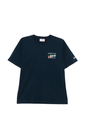 MC2 Saint Barth grand slam embroidered T-shirt - Blue
