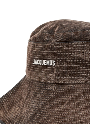 Jacquemus cotton buckle hat - Green