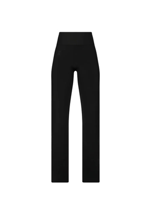 On flared stretch leggings - Black