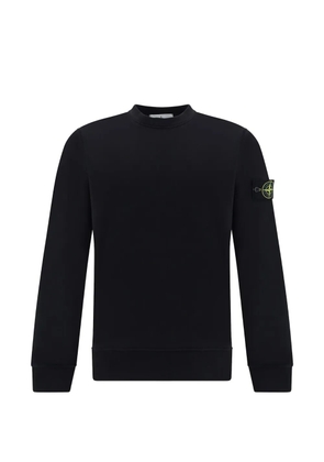 Stone Island logo-patch sweatshirt - Black