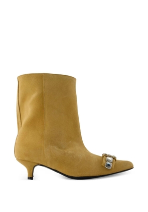 Toga Pulla embellished pointed boots - Neutrals