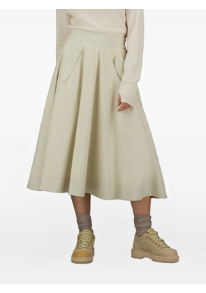Herno pleated pocket-detail skirt - Neutrals
