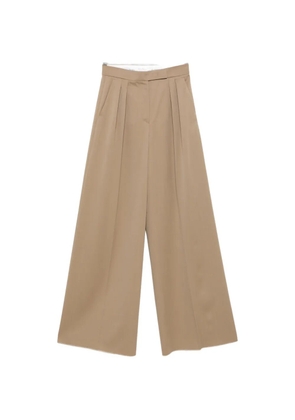 Max Mara Mxmquorum pleated pants - Brown