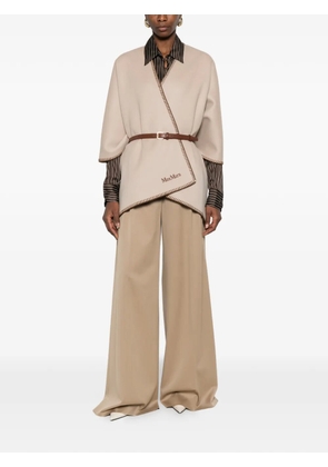 Max Mara Mxmquorum pleated pants - Brown