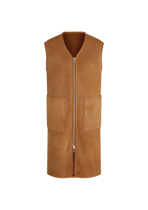 Belstaff reversible zip vest - Brown