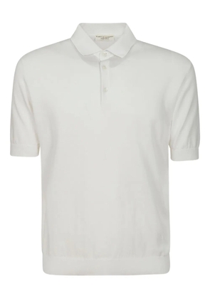 Filippo De Laurentiis short-sleeve button polo shirt - White