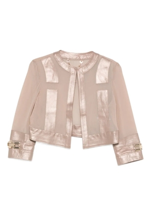 TIMOTEA panelled jacket - Pink
