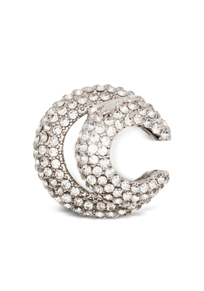 Patrizia Pepe crystal-embellished ear cuff - Silver