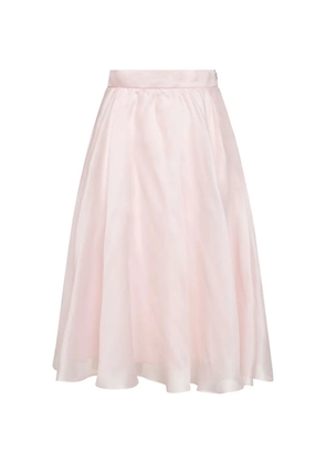 Max Mara gathered midi skirt - Pink