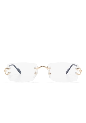 Cartier Eyewear C De Cartier glasses - Gold