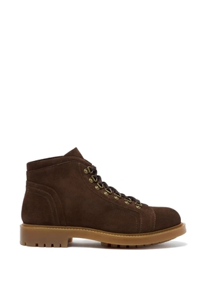 Scarosso Gino suede boots - Brown