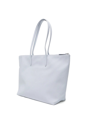 Lacoste zipped tote bag - Blue