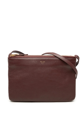 Celine Pre-Owned 2017 Small Lambskin Trio crossbody bag - Red