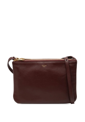 Celine Pre-Owned 2019 Small Lambskin Trio crossbody bag - Red