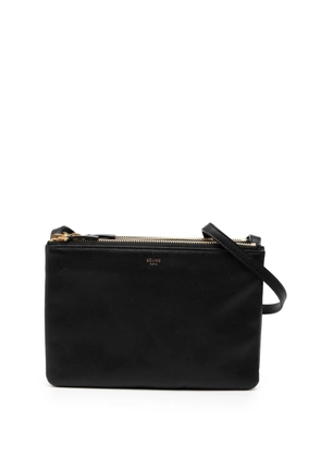 Celine Pre-Owned 2015 Small Lambskin Trio crossbody bag - Black