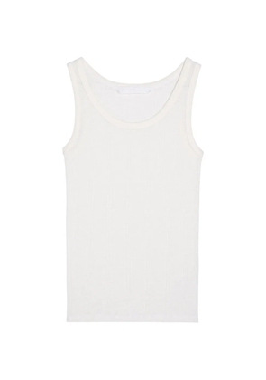MOTHER ribbed tank top - Neutrals