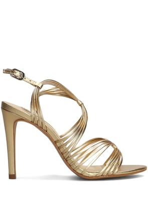 Werner 105mm strappy sandals - Gold