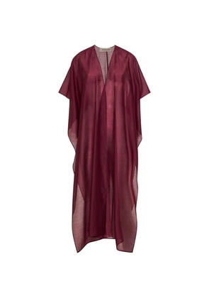 Blanca Vita open-front coat - Red