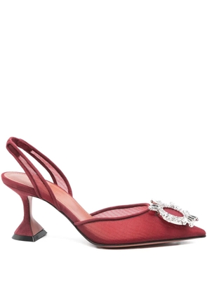 Amina Muaddi 95mm Begum pumps - Red
