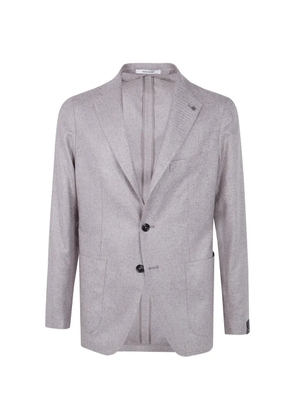 Tagliatore peak-lapel single-breasted blazer - Grey