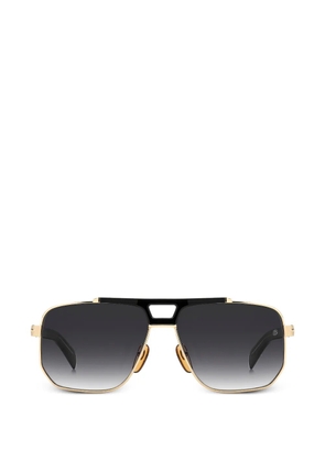 Eyewear by David Beckham browline sunglasses - Gold