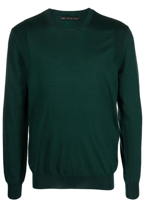 Low Brand crew-neck knitted jumper - Green
