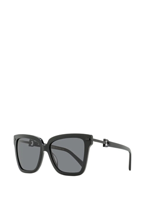 Ferragamo Eyewear square-frame sunglasses - Black