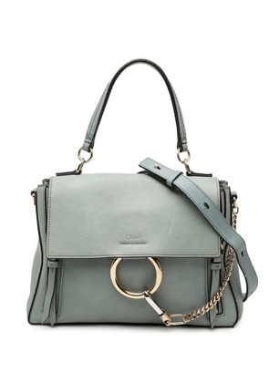 Chloé Pre-Owned 2017 Small Leather Faye Day satchel - Blue