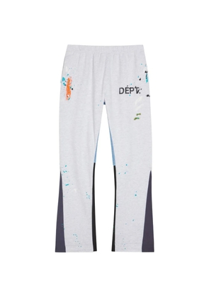 GALLERY DEPT. logo-painted flared track pants - Grey