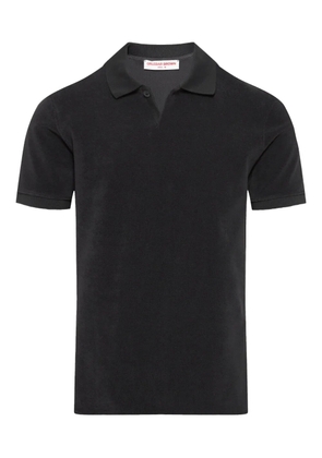 Orlebar Brown towelling polo shirt - Black