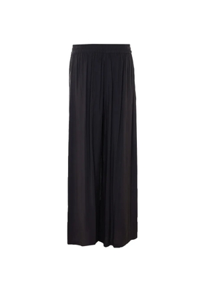 Ele elastic-waist palazzo pants - Black