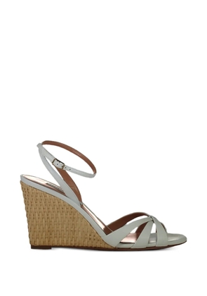 Aquazzura woven tati sandals - Grey