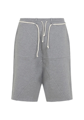 MORDECAI drawstring panelled shorts - Grey