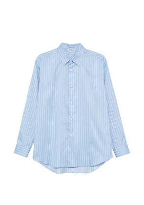 Auralee striped shirt - Blue