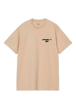 Carhartt WIP Wiptopia logo-print T-shirt - Neutrals