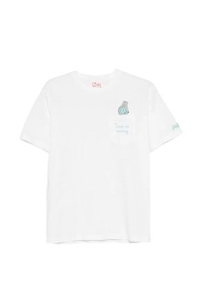 MC2 Saint Barth Austin chest-pocket T-shirt - White